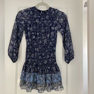 Aqua Girls Brand blue dress, size Medium in girls.  Gently used.